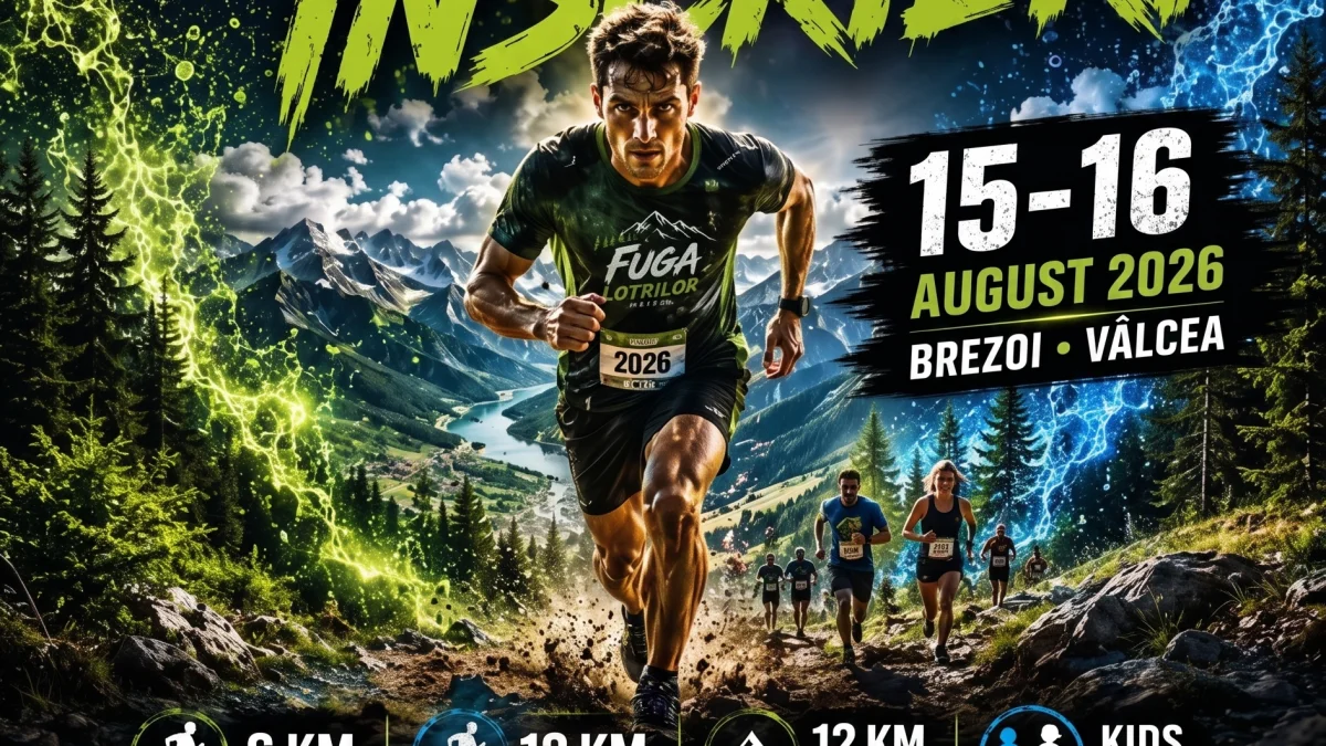 Fuga Lotrilor 2026: festival caritabil de alergare la Brezoi, cu fonduri pentru Spitalul Orășenesc