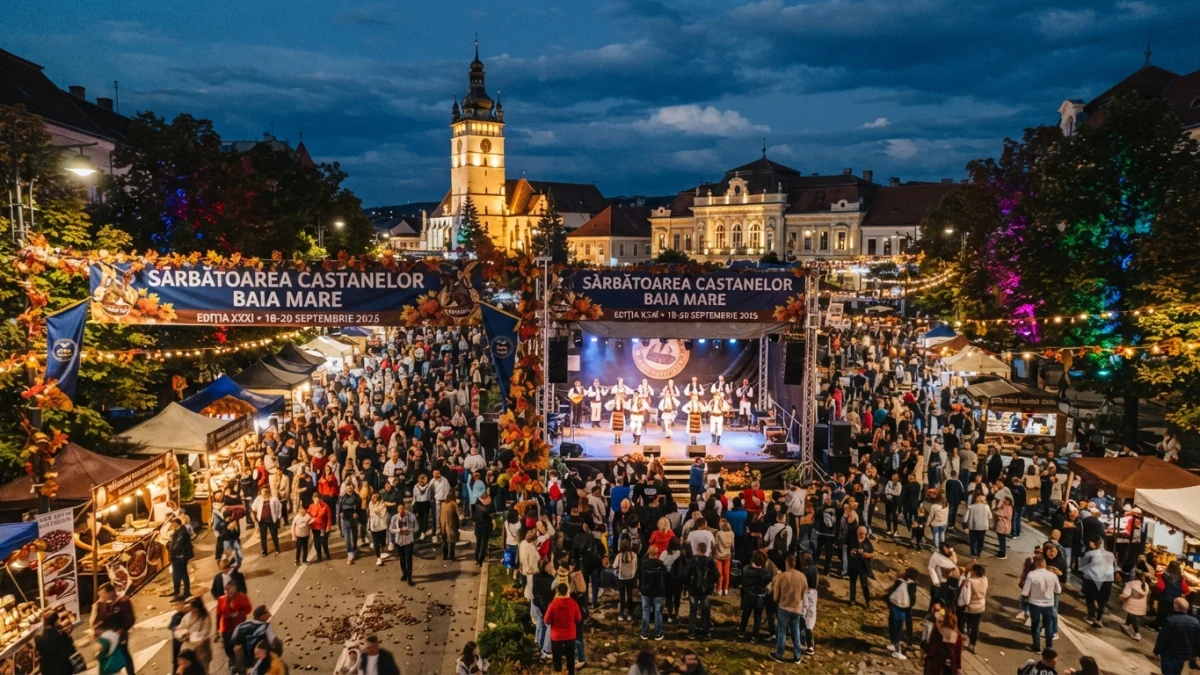 Sărbătoarea Castanelor 2026 la Baia Mare: program complet, artiști și tot ce trebuie să știi